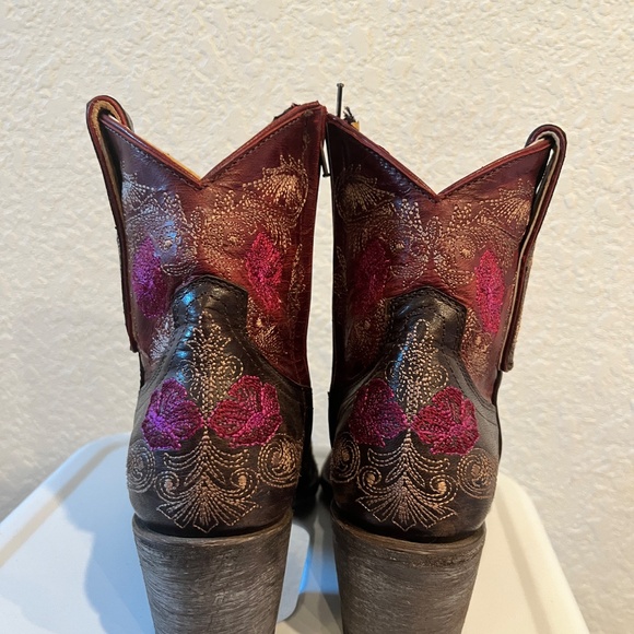 Old Gringo Yippee Ki Yay Laurel zip ankle boots  7.5 - Picture 4 of 8